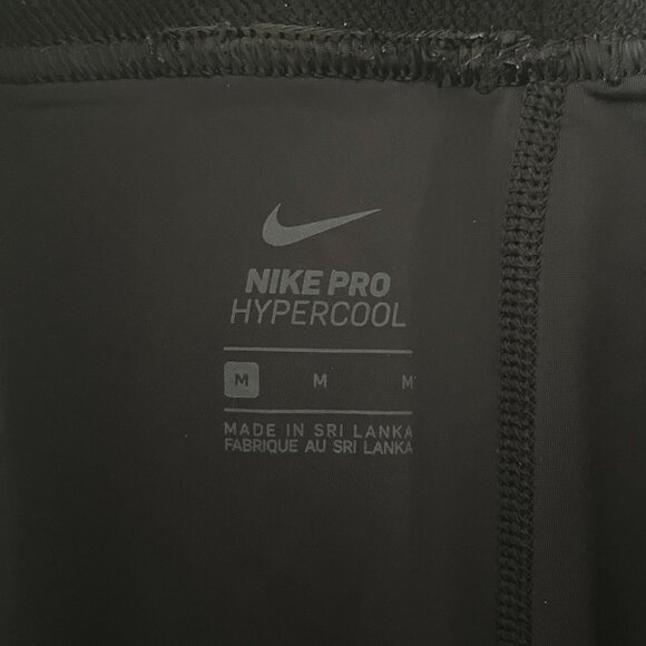 Nike Women’s Hypercool Spandex Tights Black Size Medium - Picture 2 of 7